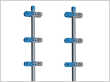 Middle rod post, Pulse electronic fence